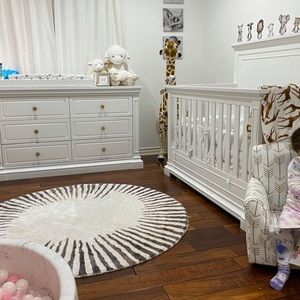 Silva Furniture Jackson - baby crib + toddler bad